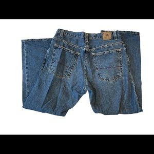 TOMMY HILFIGER VINTAGE MENS JEANS SIZE W 33 L 30 MEDIUM WASH